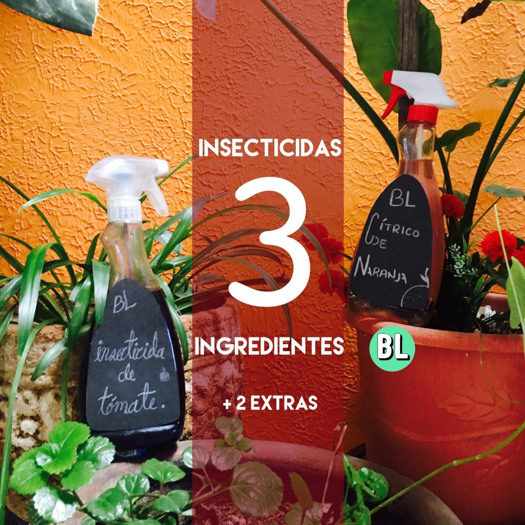 3 Insecticidas con 3 ingredientes 