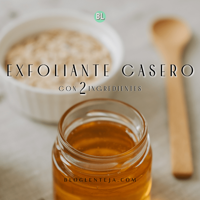 Exfoliante casero con 2&nbsp;Ingredientes
