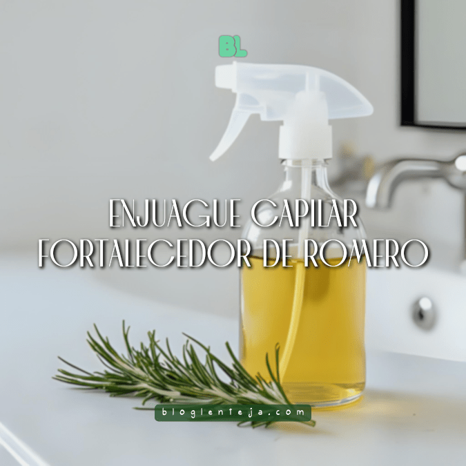 Enjuague capilar fortalecedor de&nbsp;romero