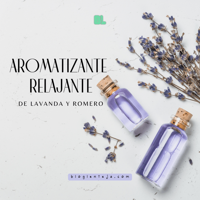 Aromatizante relajante de lavanda y&nbsp;romero
