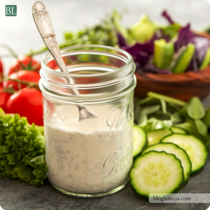 Aderezo estilo ranch casero y&nbsp;vegano