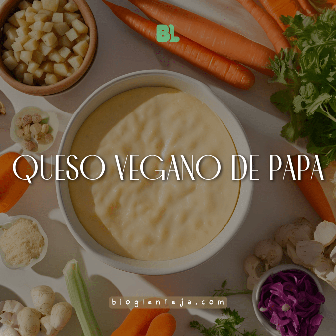 Queso vegano de&nbsp;papa
