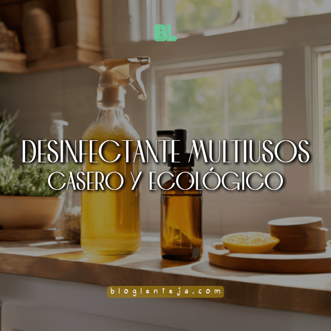 Desinfectante multiusos casero y&nbsp;ecológico