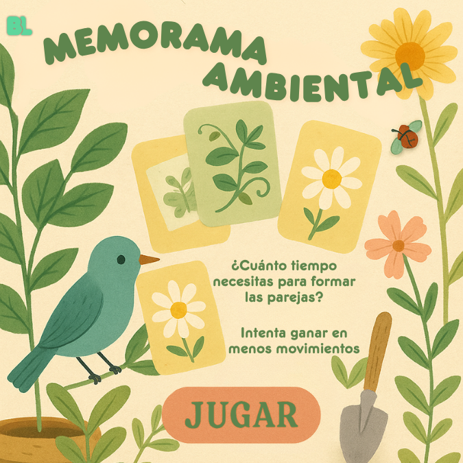 Juego educativo ecológico para niños