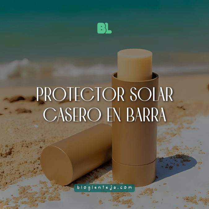 Protector solar casero en&nbsp;barra