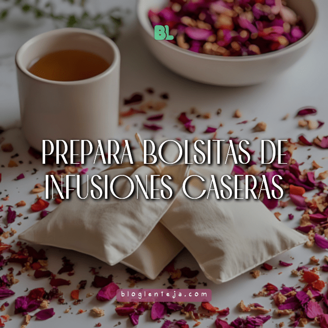 Prepara bolsitas de infusiones&nbsp;caseras