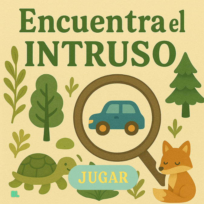 Juego educativo ecológico para niños