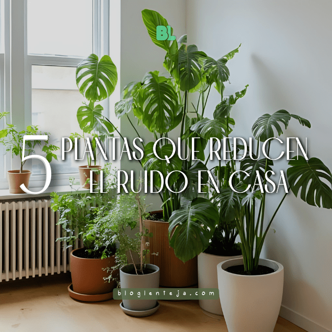 Plantas que reducen el ruido en&nbsp;casa