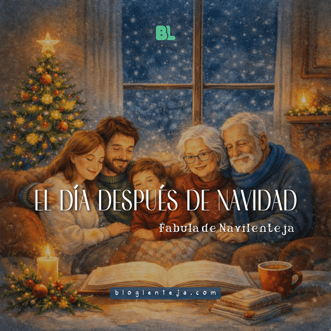 Cuento sobre el día después de Navidad y la importancia de la familia.