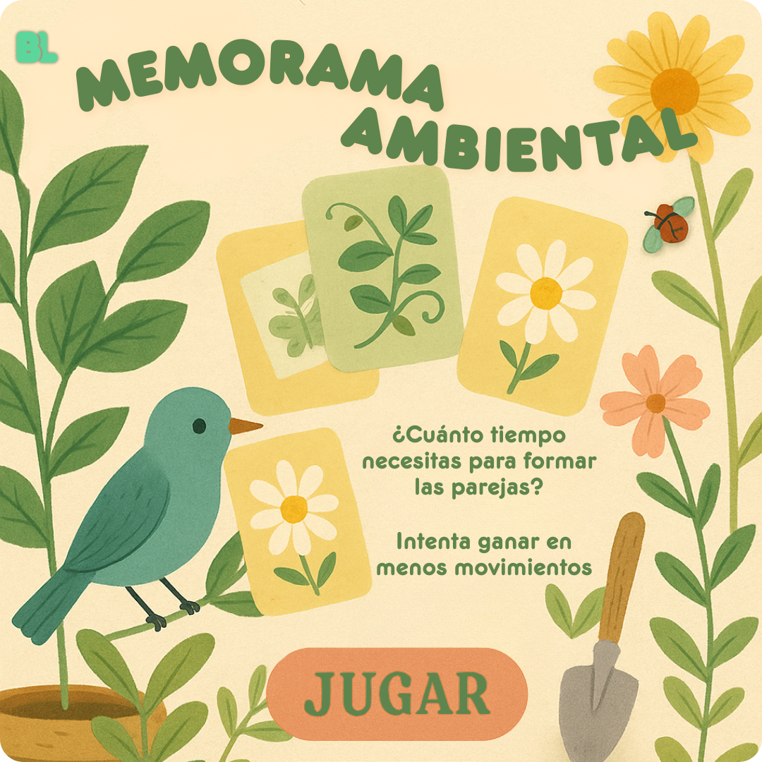 Juego educativo ecológico para niños