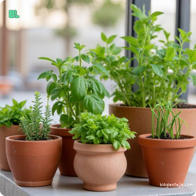 Plantas ideales para empezar un huerto en macetas