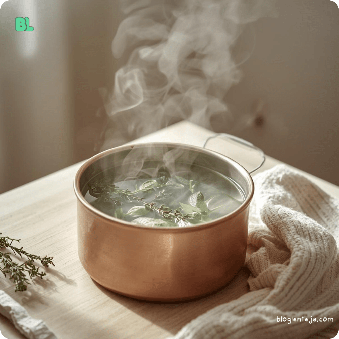 Vaporizaciones naturales para aliviar las vías&nbsp;respiratorias