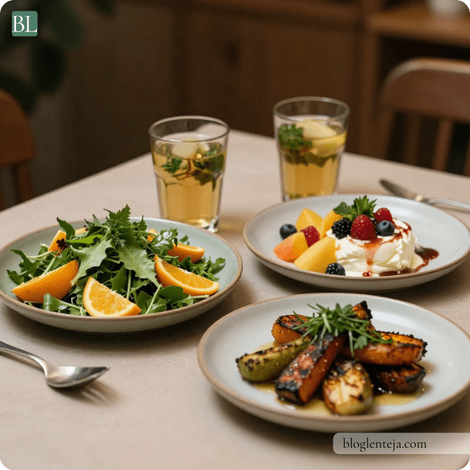 Menú romántico y&nbsp;saludable