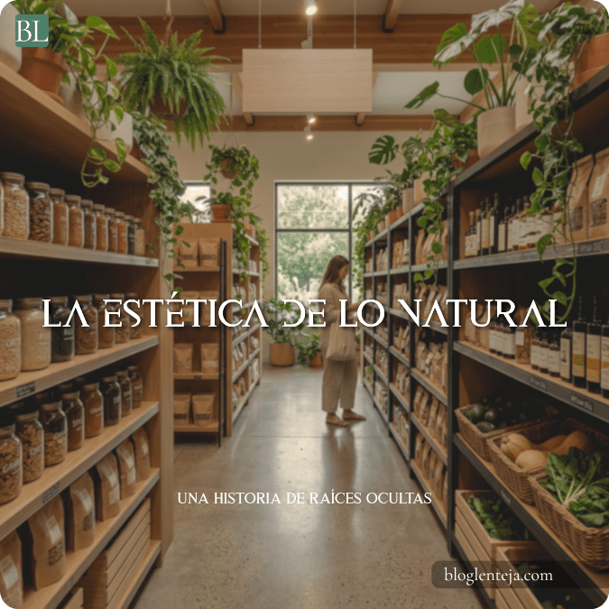 supermercado con productos naturales y sustentables