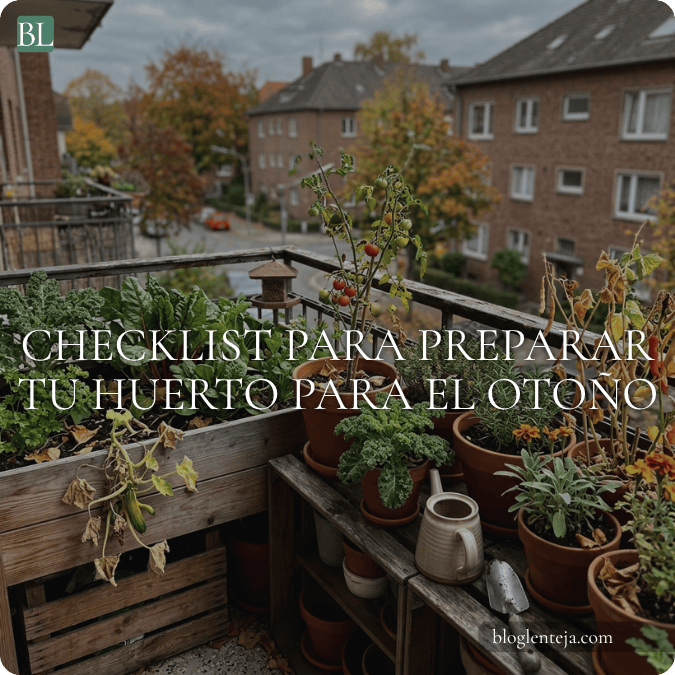 Checklist para preparar tu huerto para el&nbsp;otoño